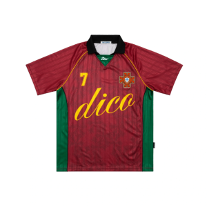 Home 8 Soccer Jersey Dico Seven Red Green